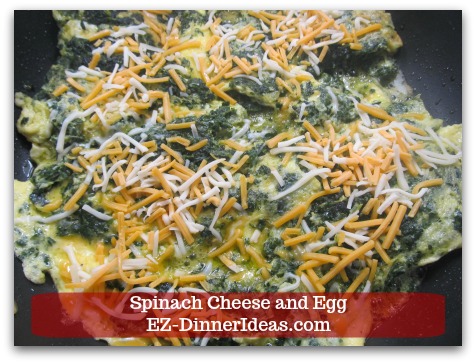 Eggs and Spinach Healthy Recipe | Spinach Cheese and Egg - Add shredded cheese on top of egg. Eggs and Spinach Healthy Recipe | Spinach Cheese and Egg - Add shredded cheese on top of egg.