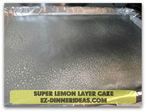 Lemon Cake Mix Recipe | Super Lemon Layer Cake - Coat with cooking spray to keep parchment paper stay in place Lemon Cake Mix Recipe | Super Lemon Layer Cake - Coat with cooking spray to keep parchment paper stay in place