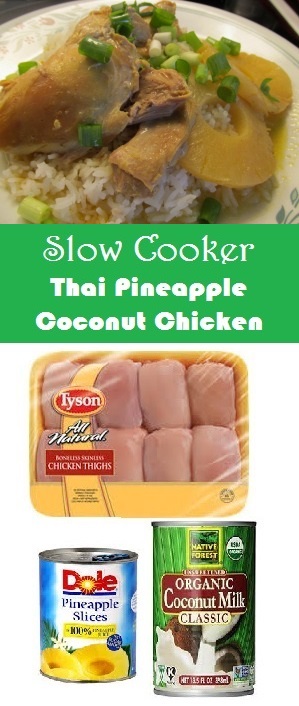 Thai Pineapple Coconut Chicken