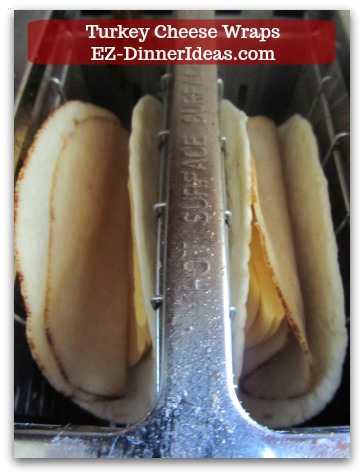 Easy Breakfast Idea | Turkey Cheese Wraps - Warm wraps in a toaster with the lowest heat setting. Easy Breakfast Idea | Turkey Cheese Wraps - Warm wraps in a toaster with the lowest heat setting.