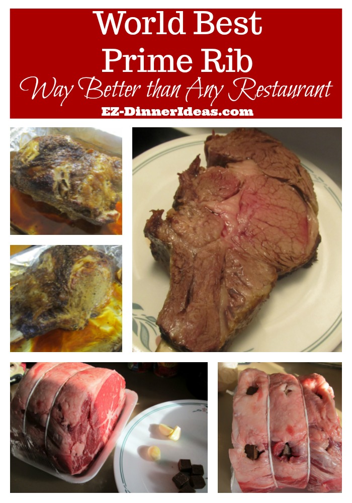 Prime Rib Dinner Menu | World Best Prime Rib