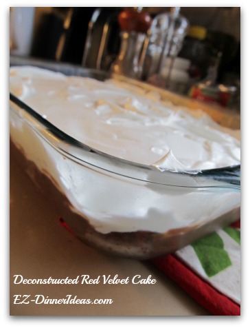Deconstructed Red Velvet Cake Deconstructed Red Velvet Cake